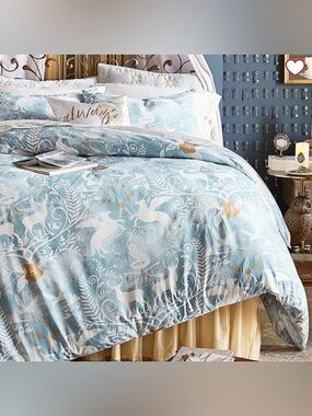 Pottery Barn Teen Harry Potter Magical Damask Duvet Cover Twin XL